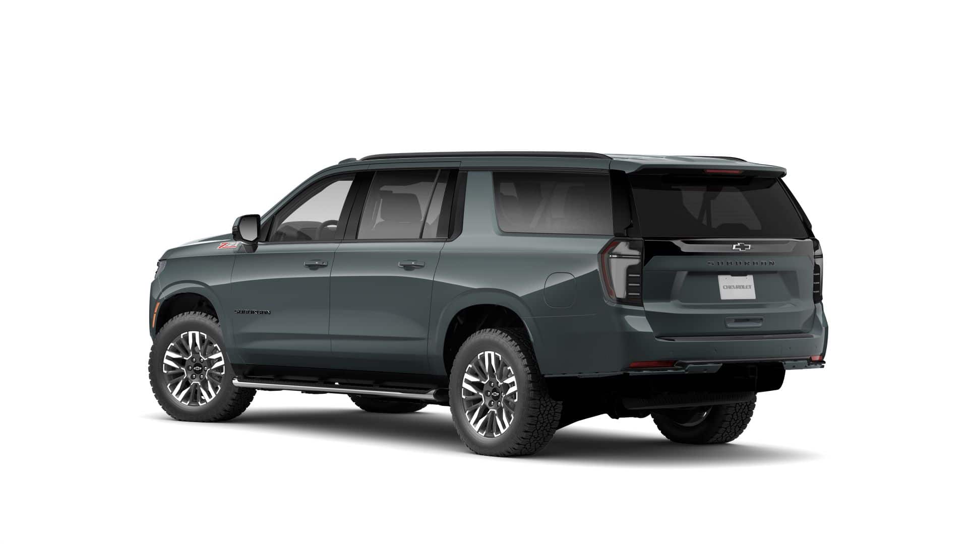 2026 Chevrolet Suburban — rear three-quarter view