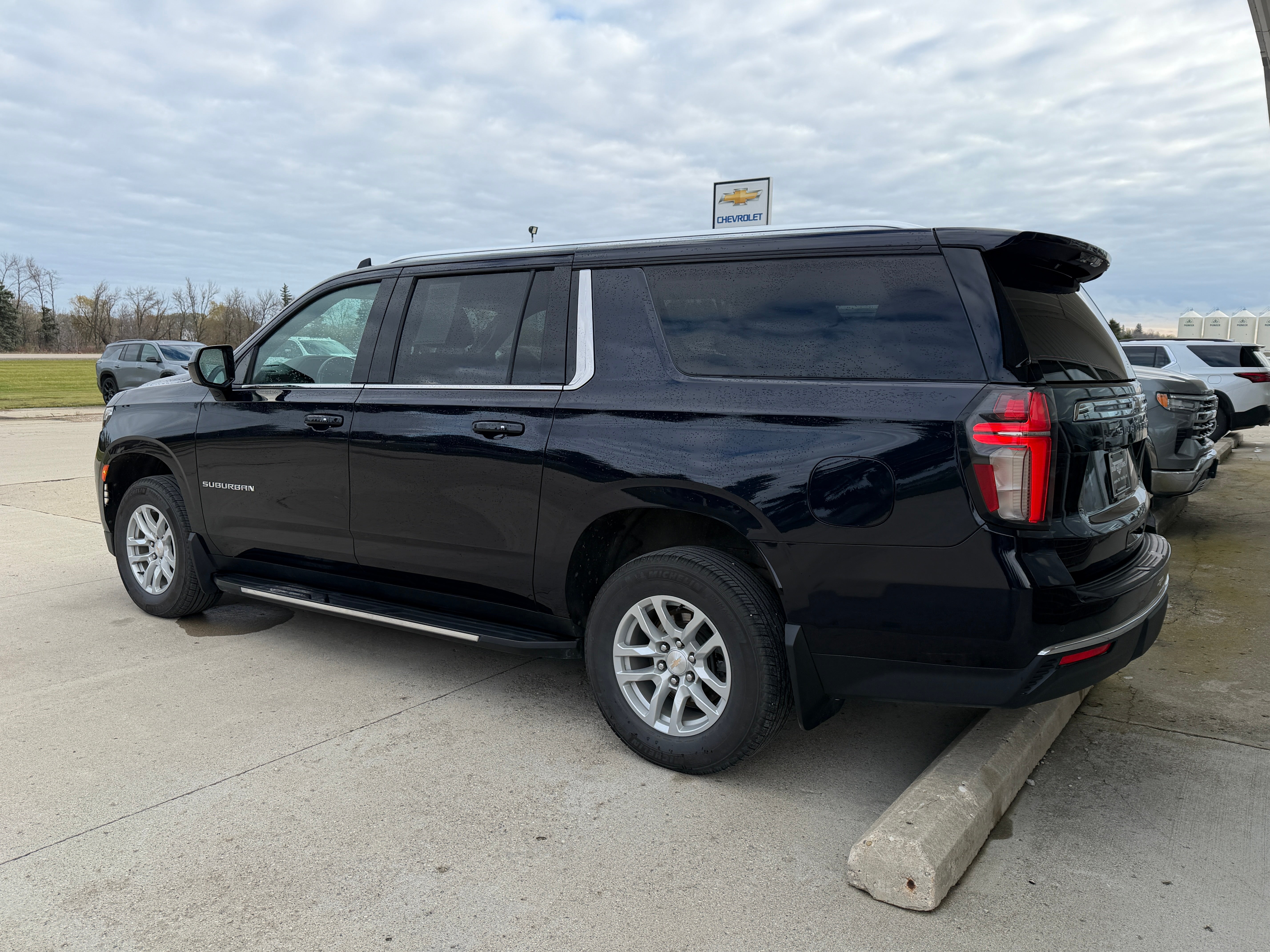 2022 Chevrolet Suburban — rear three-quarter view