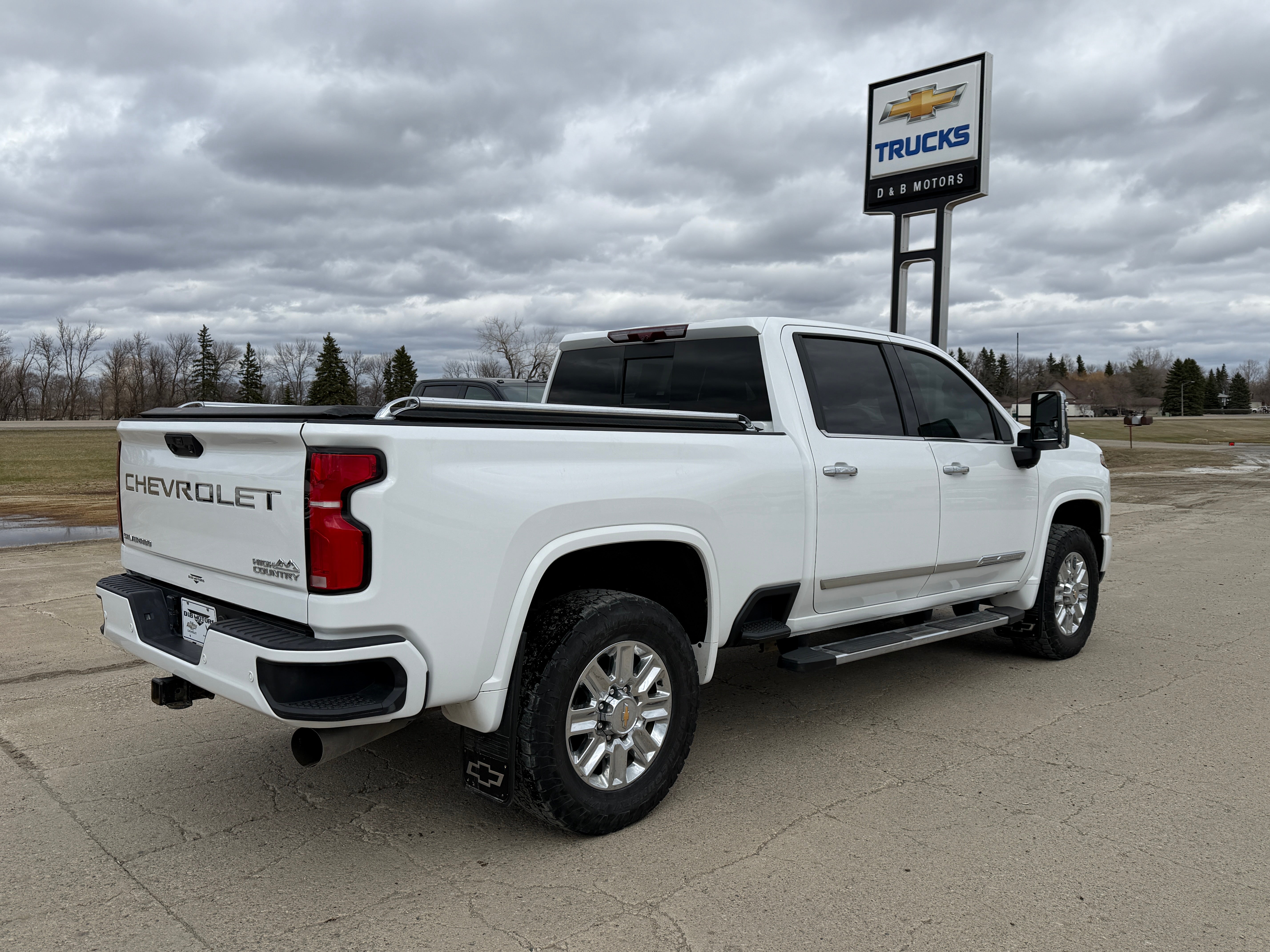 2024 Chevrolet Silverado 2500 HD — rear three-quarter view